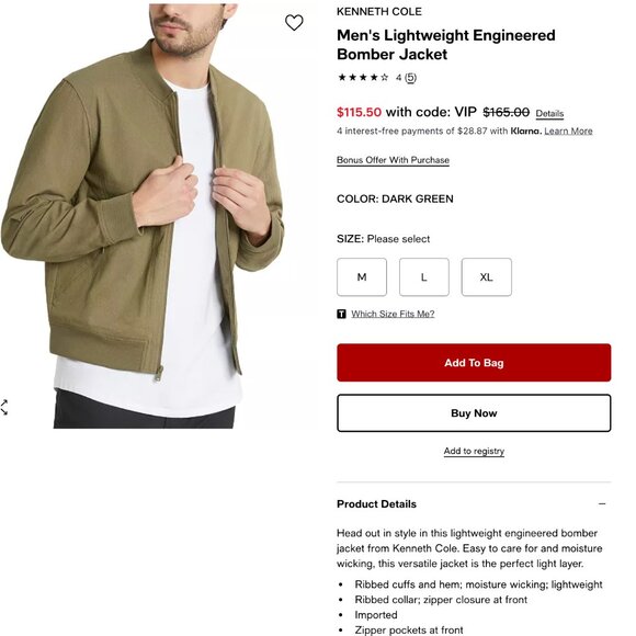 Kenneth Cole jacket - Picture 4 of 4